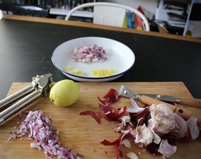 Ziegenkäse-Rucola-Zitronen-Tortellini aus WAN TAN-Teig