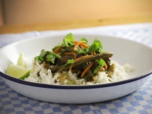 Thai Curry mit Rind &amp; Gemüse