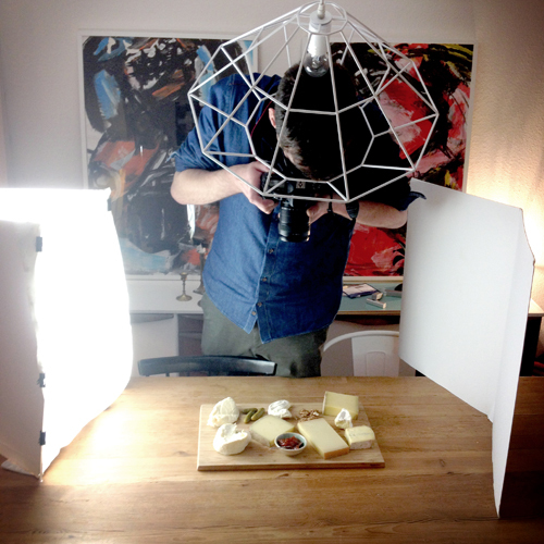 Making off: Fritze in Lampe!