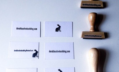 Wir haben nun auch Visitenkarten bzw. Stempel!