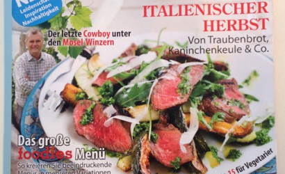 Rezension des neuen Magazins „foodies“