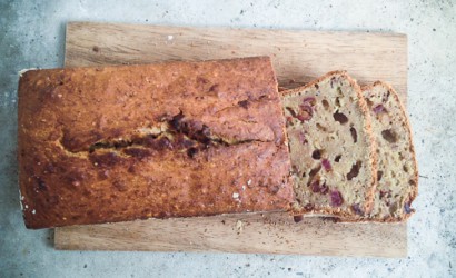 Bananenbrot mit Datteln