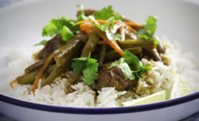 Thai Curry mit Rind & Gemüse