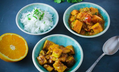 VEGANES CURRY MIT HERRLICH GLASIERTEM TOFU