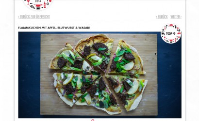 UNSER FLAMMKUCHEN UNTER DEN TOP 9 BEIM AMA FOOD BLOG AWARD